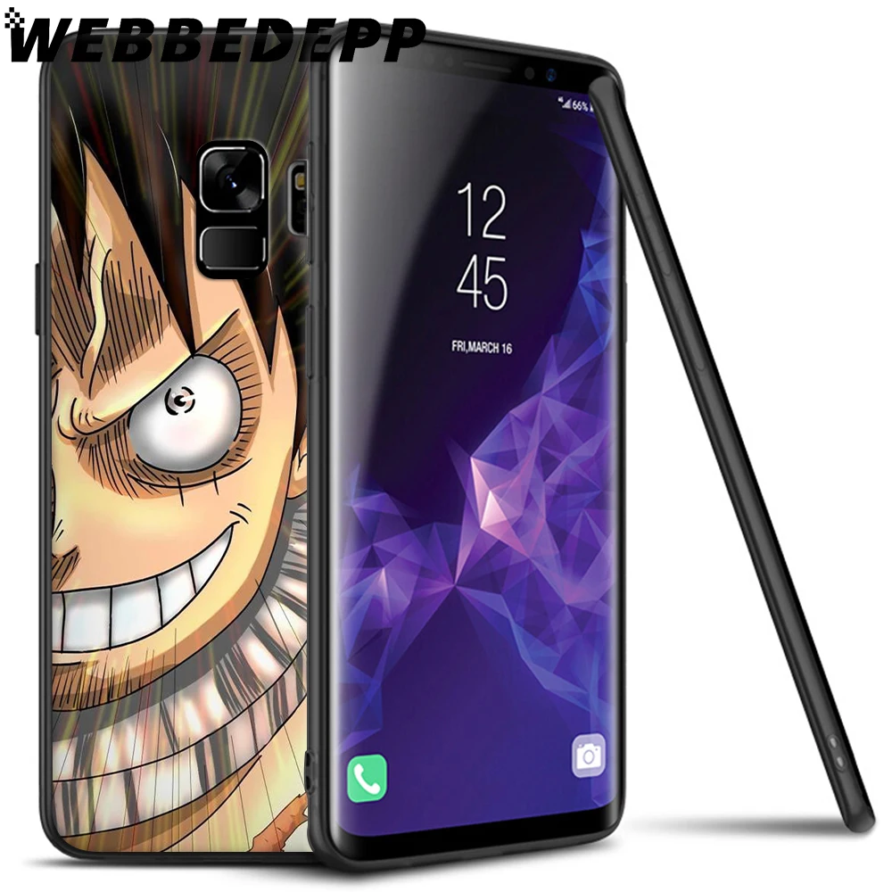 WEBBEDEPP цельный обезьянка D Луффи Ace Мягкий ТПУ чехол для Samsung Galaxy Note8 9 A10 A20 A40 A50 A60 A70 M10