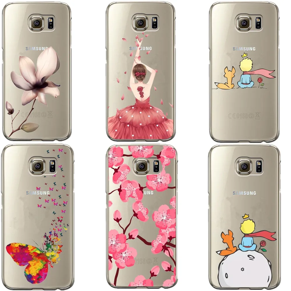Роскошный чехол с принтами персонажей из мультфильмов для Coque samsung Galaxy Grand Prime S6 S7