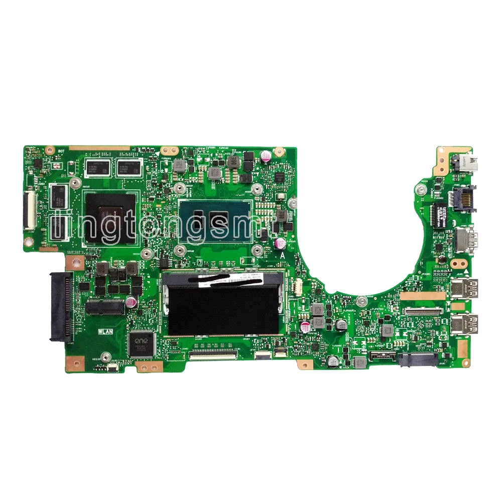 K501UX материнская плата для ноутбука For Asus K501UB K501U K501 Teste Оригинал DDR4 4g RAM I7 6500U GTX950M