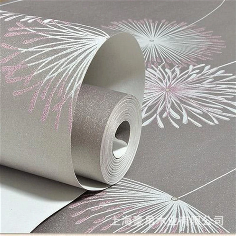 beibehang papel de parede Non-woven wallpaper living room bedroom cozy countryside dandelion TV background | Обустройство дома