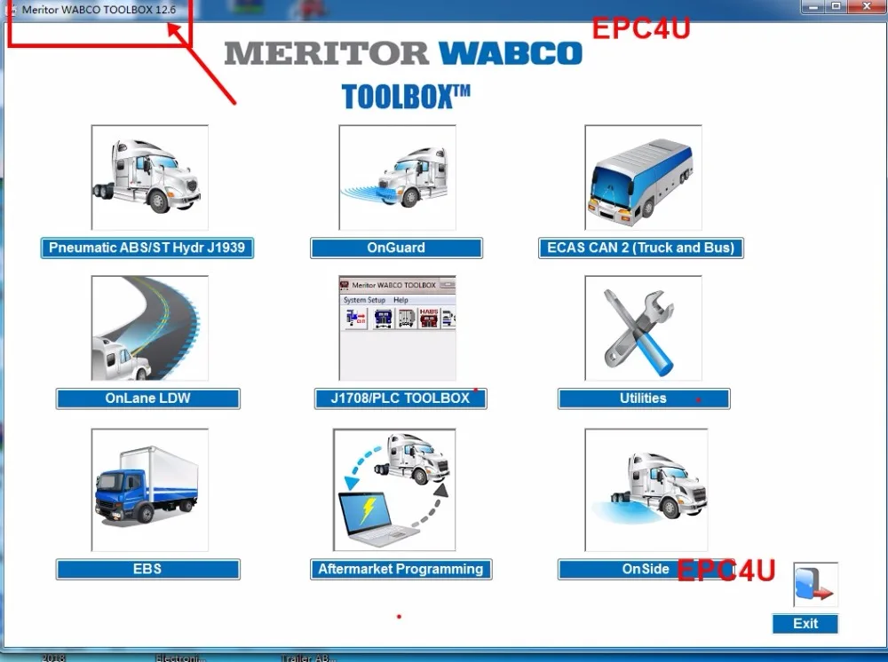 2018 Meritor Wabco Toolbox 12.6.1 + патч [неограниченная Установка]|meritor wabco| |