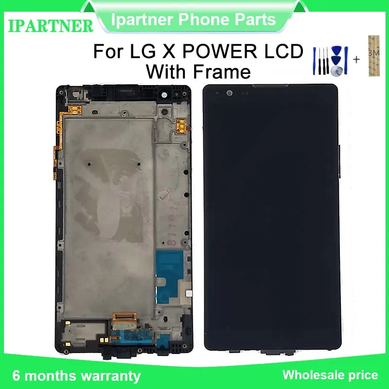 5 3 дюйма для LG X Power K220DS K220 ЖК дисплей с кодирующий преобразователь сенсорного