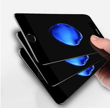 FEBIDEA закаленное стекло для защиты экрана iphone 6 6S Plus 7 7Plus 8 X3D полное покрытие с