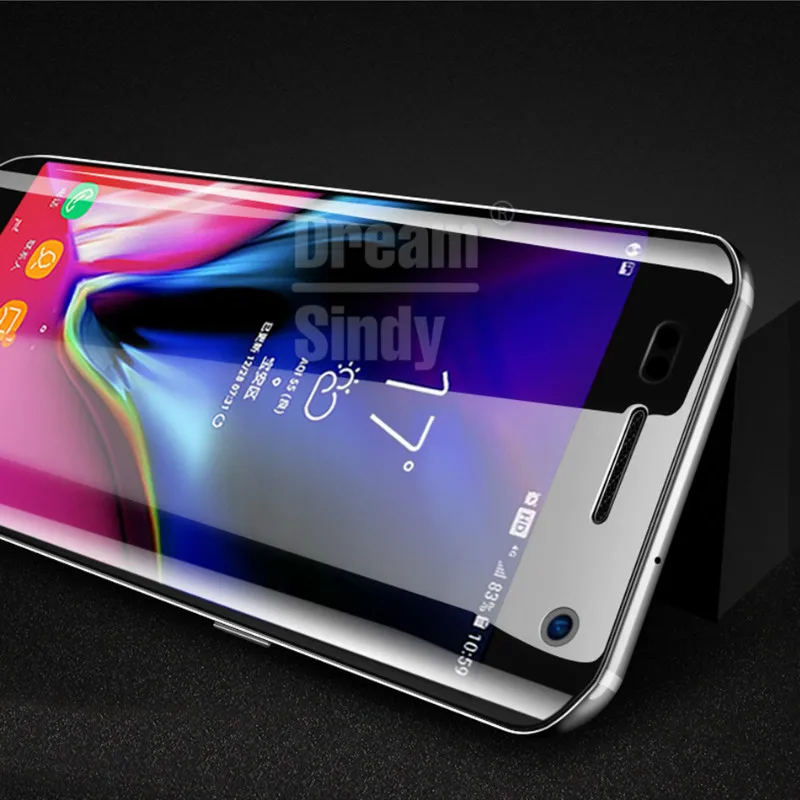 Полное покрытие мягкий защитный гидрогель пленка для samsung Galaxy A3 A5 A6 A7 A8 A9 2016 2017 2018