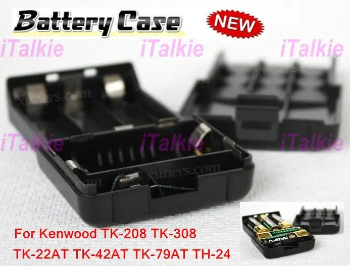 

Battery Case BT-32 for KWD TK-208 TK-308 TK-22AT TK-42AT TK-79AT TH-24 support 5 AA battery two way radio walkie talkie