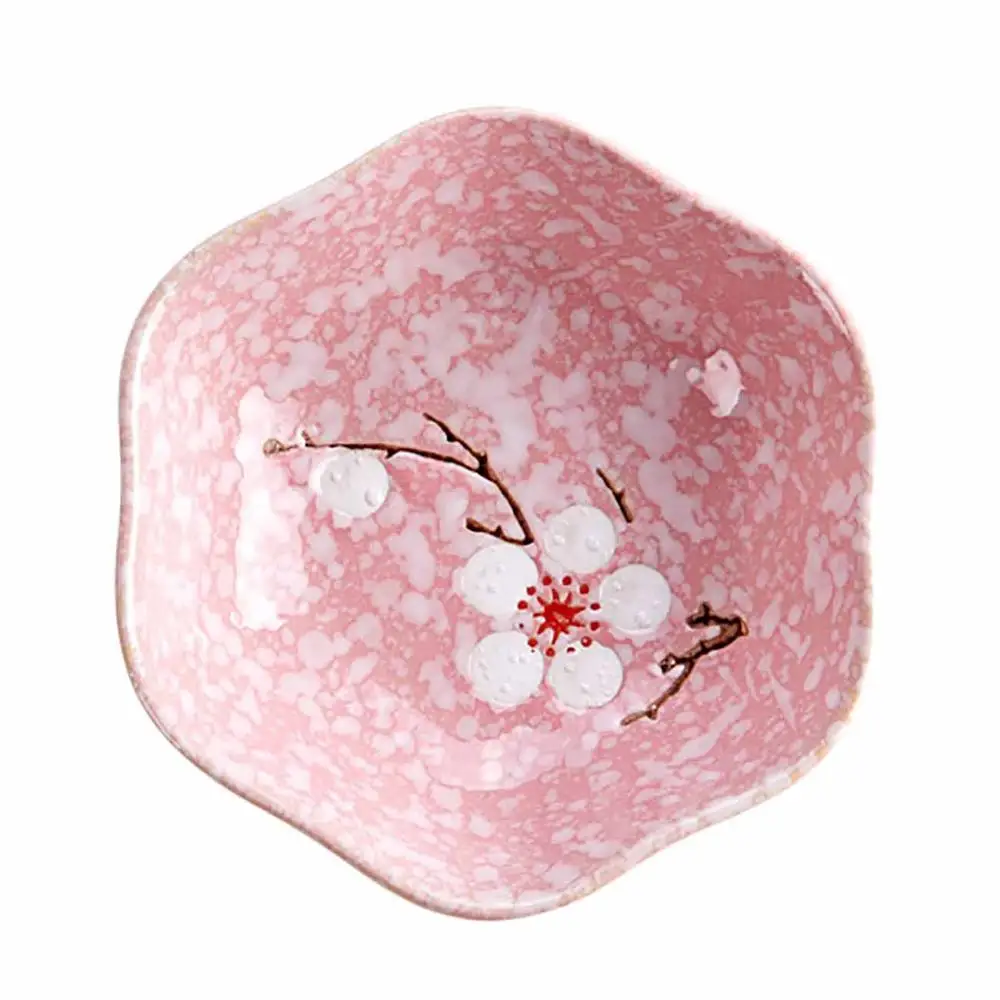 Pink B Otherhouse Керамика пластина тарелка для приправы, соуса снэк-Desser пластины суши вкус лоток Кухня Детские чаши посуда тарелка - Цвет: Pink B