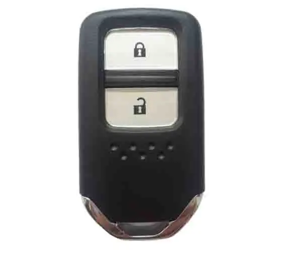 

2 кнопки умный пульт дистанционного ключа оболочки для HONDA с Смарт замена лезвия ключа автомобиля ключ заготовки
