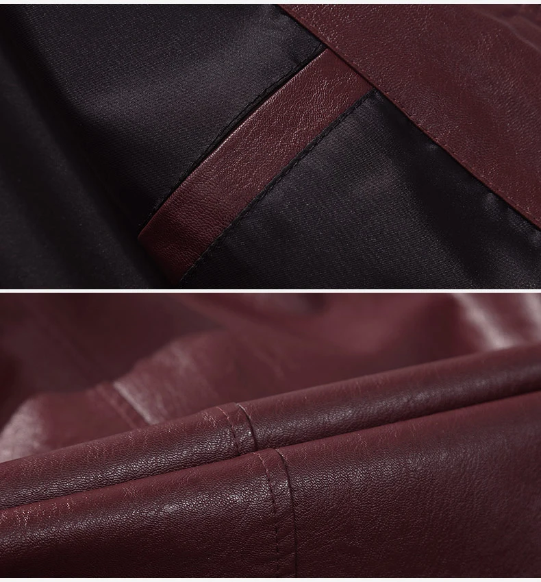 LONMMY искусственная кожа jaket для мужчин PU кожаные пальто Мужская Верхняя одежда