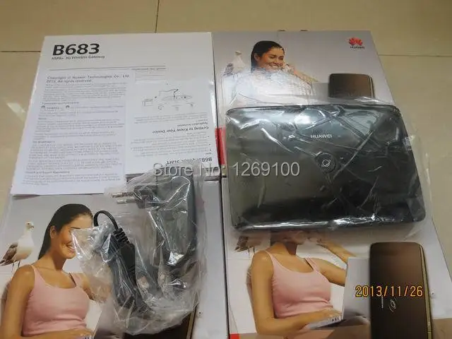 Huawei B683 24 HSPA + WCDMA 900 МГц 2100 Мбит/с беспроводной маршрутизатор/FWT/FCT шлюз поддержка