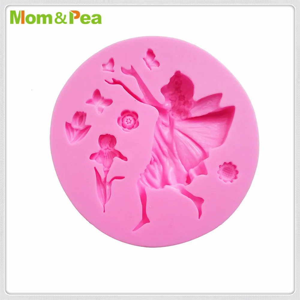 Mom&ampPea MPA1993 Elf Silicone Mold Cake Decoration Fondant 3D Food Grade | Дом и сад