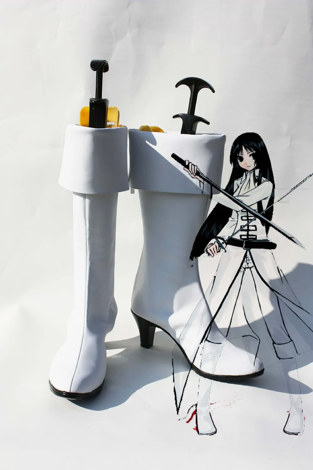 Изготовленные на заказ туфли nobume imai из джина Тама для косплея