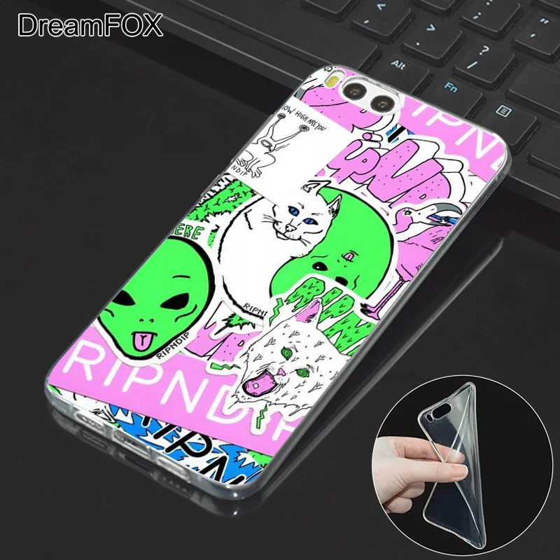 DREAMFOX M203 Милая кошка Мягкий ТПУ силиконовый чехол для Xiaomi Mi Note 2 3 4 5 6 8 SE M5 4C 4S 5C 5S 5X 6X