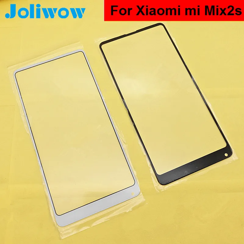 For Xiaomi Mi Mix2s Touch Screen Front Glass Touchpad Replacement Outer Panel Lens Cover Repair Part FOR MIX 2S  Мобильные