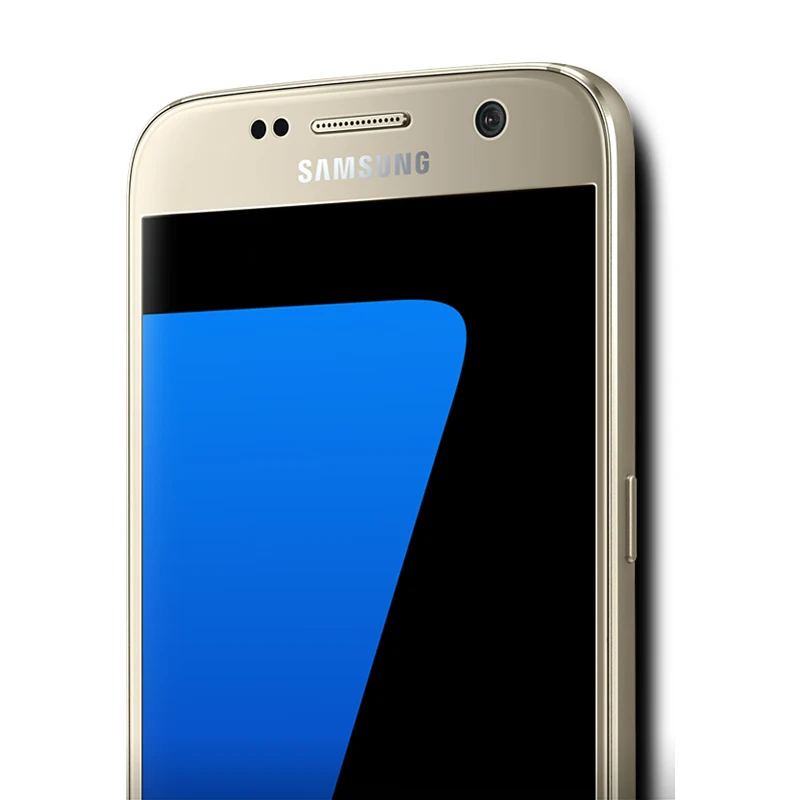 Мобильный телефон samsung Galaxy S7 G930F, четырехъядерный, 4 Гб ОЗУ, 32 Гб ПЗУ, водонепроницаемый, 4G LTE, 5,1 дюймов, NFC, gps, 12 МП