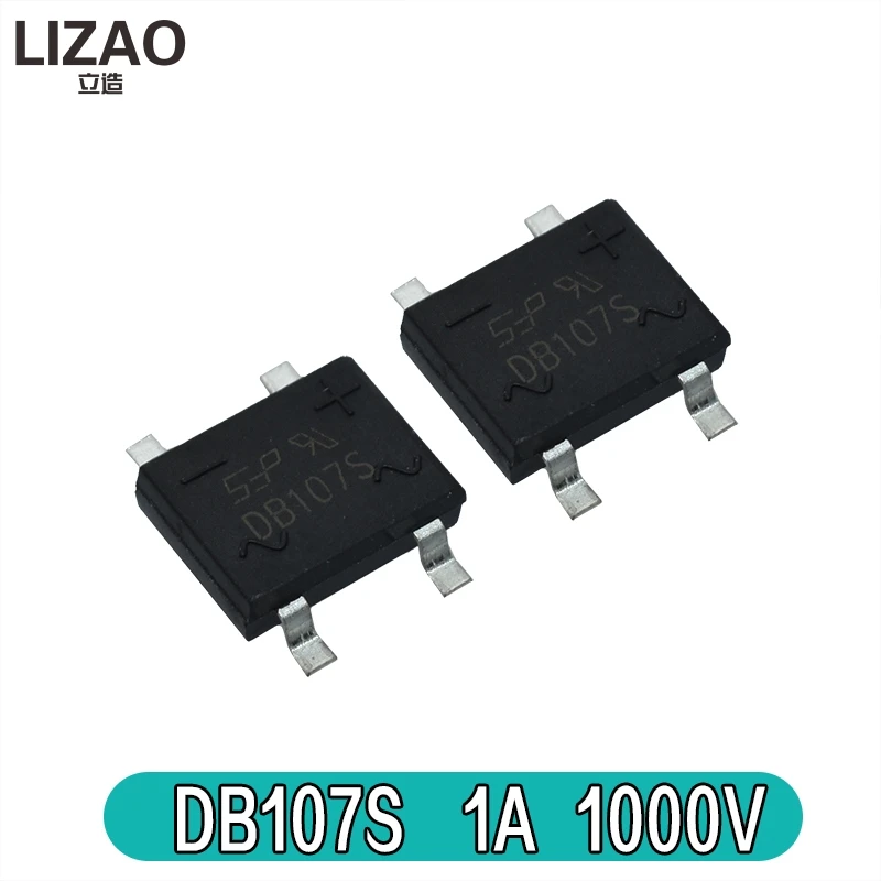 DB107 S MB10M MB10S 1A1000v DIP 4 SOP Новый Oiginal однофазный диодный выпрямительный