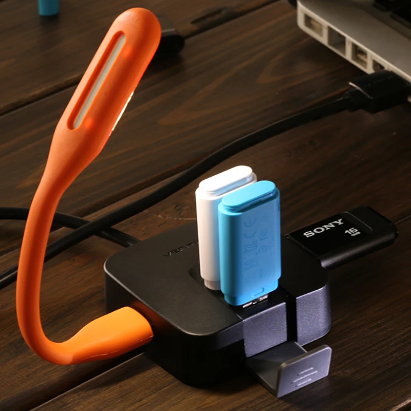 Vention 4 порта USB 2 0 концентратор разветвитель адаптер с micro usb подставка питания для