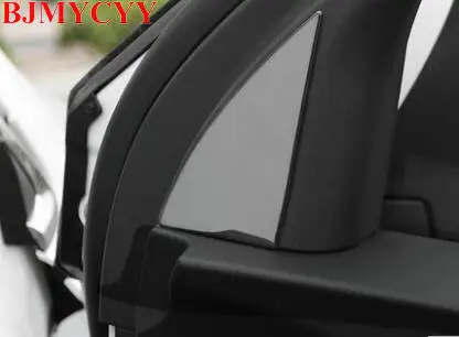 BJMYCYY 2 шт./компл. автомобиль перед a-pillar треугольник из нержавеющей стали
