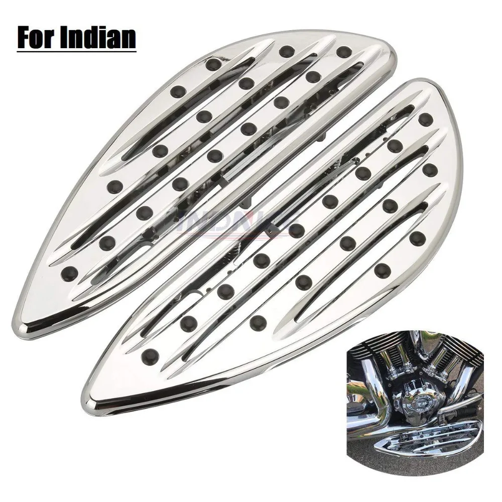 

CNC Cut chrome Floorboard for SPRINGFIELD foot boards Chieftain Roadmaster driver footboards CHIEF VINTAGE 14-18