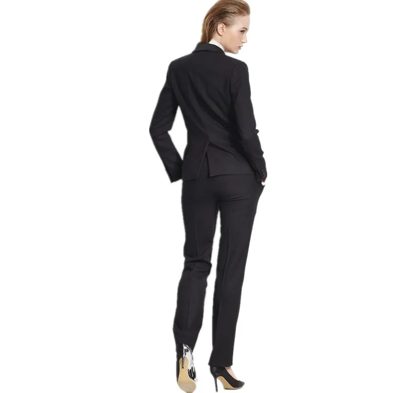 Женские Брючные костюмы профессиональная офисная одежда индивидуальный деловой