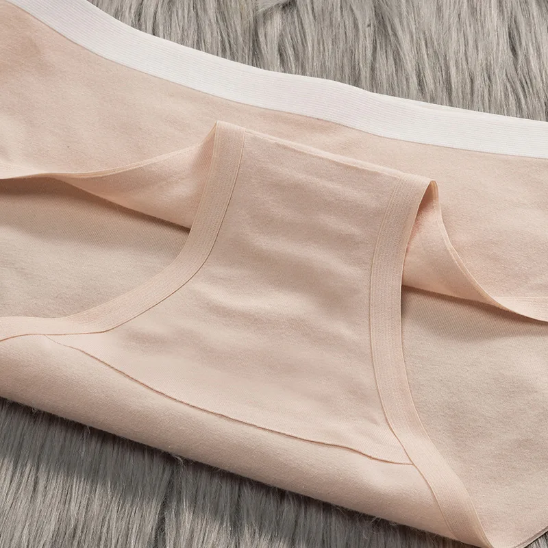 Женские Бесшовные трусы больших размеров хлопковые ярких цветов новинка весны и