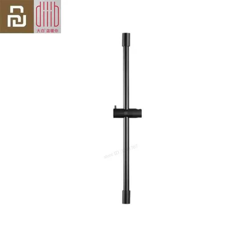 Black holder only 1 Набор, Xiaomi Mijia Dabai Diiib, 3 режима, ручная Лейка для душа, 360 градусов, 120 мм, 53 отверстия для воды, мощный душ с держателем - Цвет: Black holder only