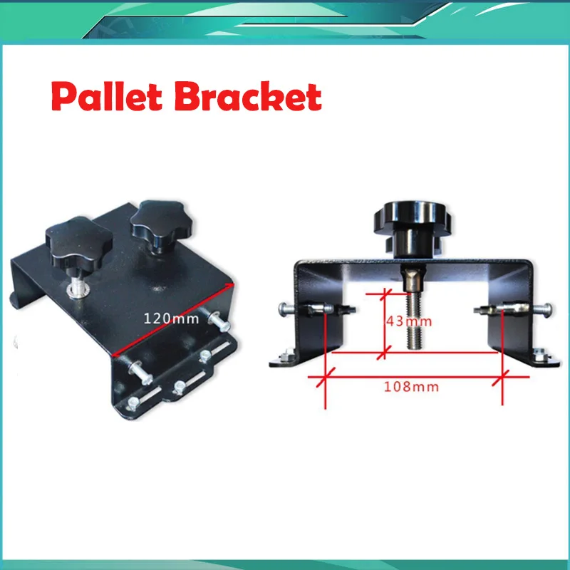 

One Piece Screen Equipment Pallet Bracket for Four Color Station Printing