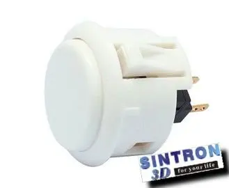 Оригинальный Sanwa OBSF 30 мм круглая кнопка для аркадной игры DIY Аркада контроллер 7