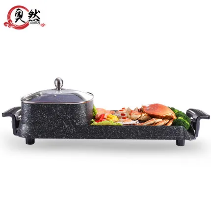 Медицинская каменная электрическая печь для барбекю бытовая Бездымная плита