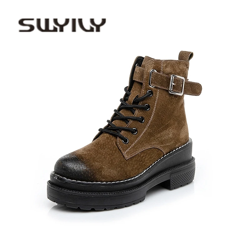 SWYIVY обувь; женские кеды на высокой платформе; коллекция года; сезон весна; женская обувь; повседневные Черные и белые дышащие кроссовки; Zapatos; повседневная обувь; Mujer