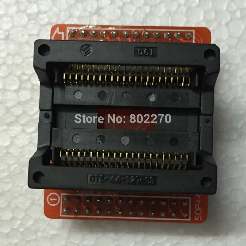 complete standard 20mm TSOP adapter set for TL866CS/TL866A programmers support TSOP32 TSOP40 TSOP48 and SOP44 package chips | Компьютеры и