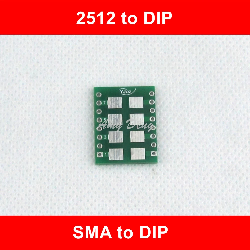 100 шт./лот 2512 1812 1210 1206 SMA SMB SMC SMD адаптер для поворота|smd adapter|seat seatboard board |