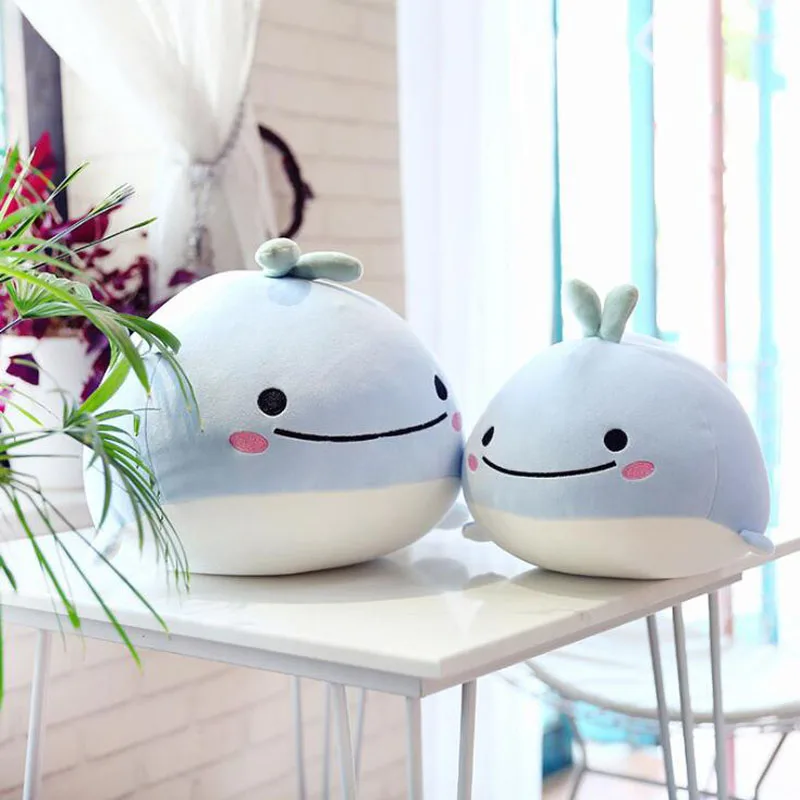Вниз хлопок игрушечный кит плюшевые игрушки мягкие Животные морские Детская