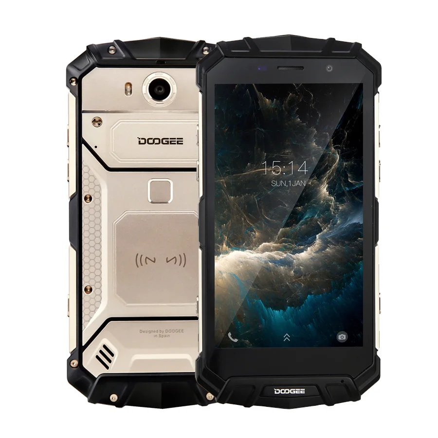 DOOGEE S60 Lite Android 7 0 4G мобильный телефон 5 2 &quotВосьмиядерный 4 Гб + 32 ГБ 5580 мАч Dual 13 8 Мп IP68