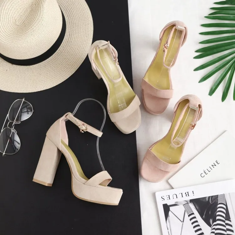 Женские летние сандалии на платформе большие размеры 9 10 11 12 Женская обувь