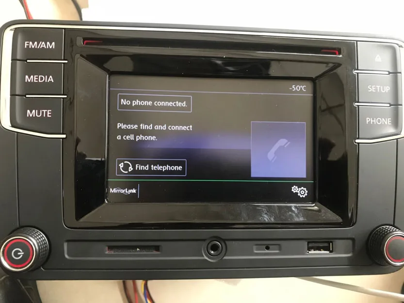 Автомобиль Bluetooth Радио Новая высокая версия MIB RCD510 RCN210 RCD330 RCD330G для гольфа 5 6 Jetta CC Tiguan Passat 6RD 035 187 6RD035187