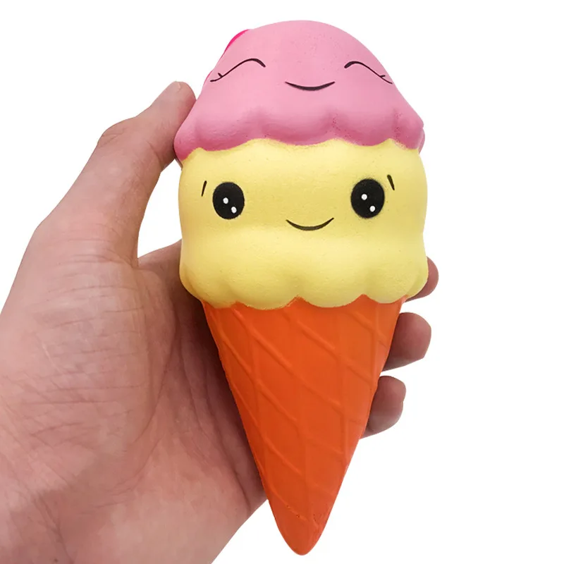 16cm Мягкий милый мультяшный Кот чашка мороженое Кот ароматизированный мягкий медленно поднимающийся детские игрушки антистрессовые гаджеты Мягкое снятие стресса - Цвет: 16cm