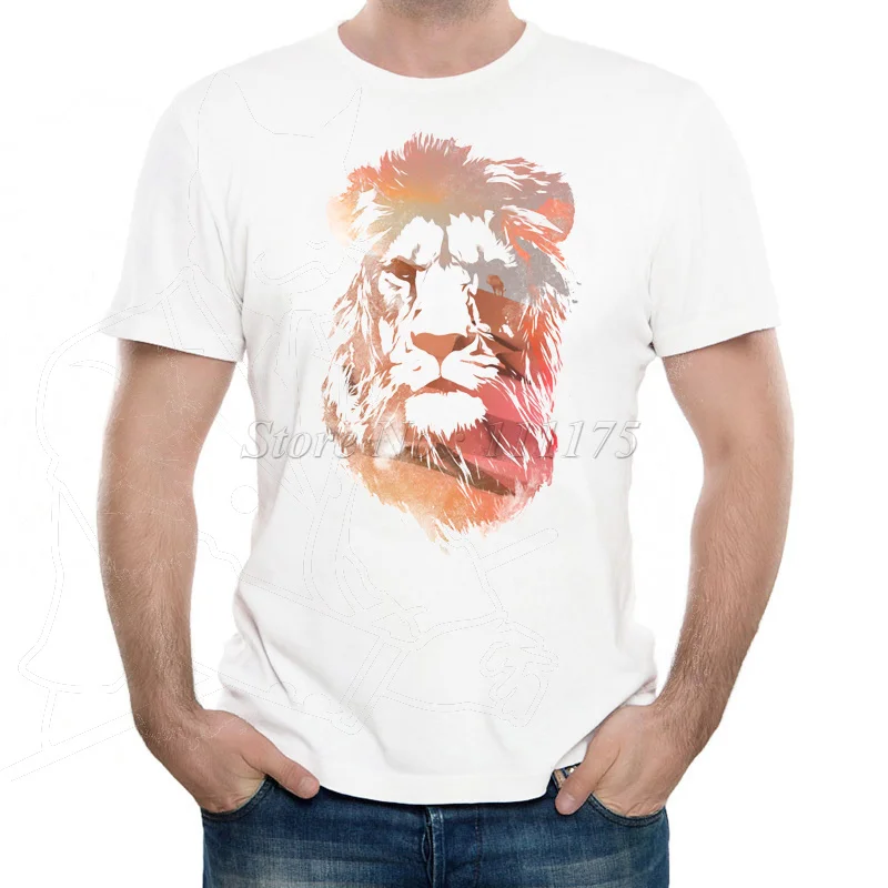 Новое поступление 2019 Мужская модная дизайнерская футболка с изображением