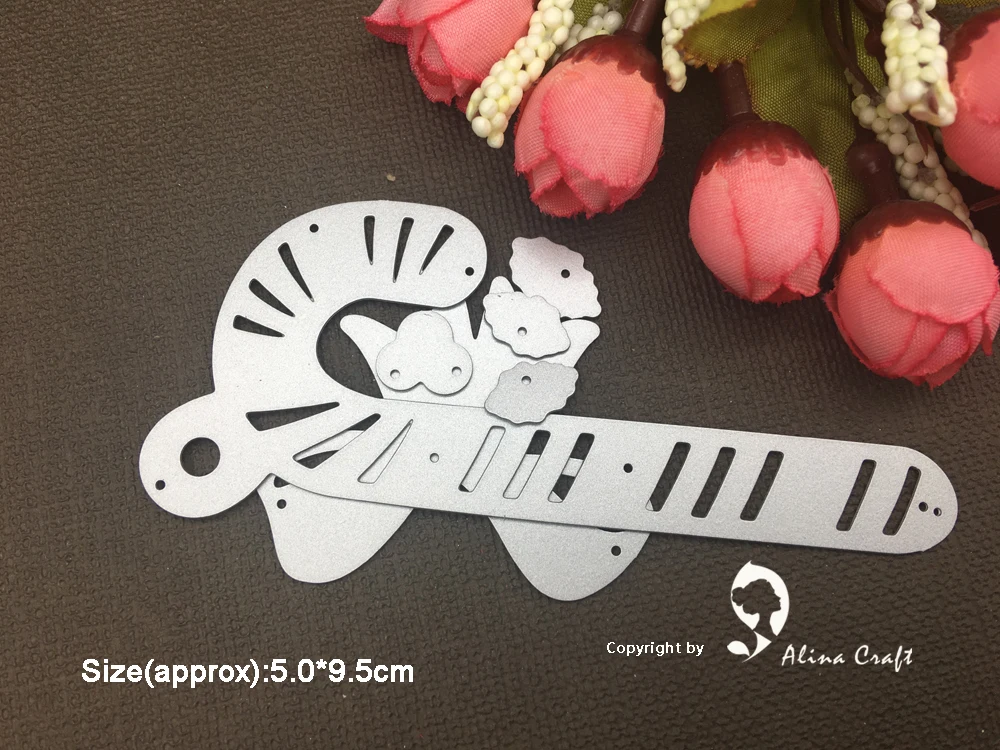 AlinaCraft METAL CUTTING DIES cut 6pc christmas candy cane stick bow Scrapbook paper craft card album punch stencil art cutter | Дом и сад