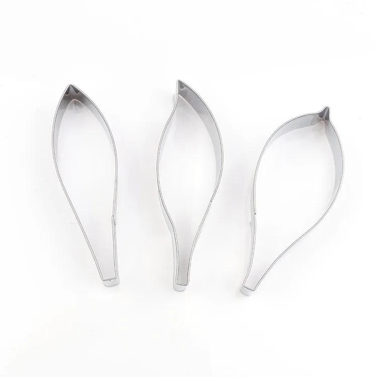 Большой полиморфный резак для лепестков из нержавеющей стали DIY дизайн мягкая