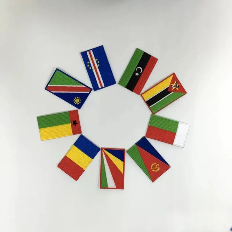 Парагвай вышивка флаг патч Асунсьон город остров мира страна Эмблема для