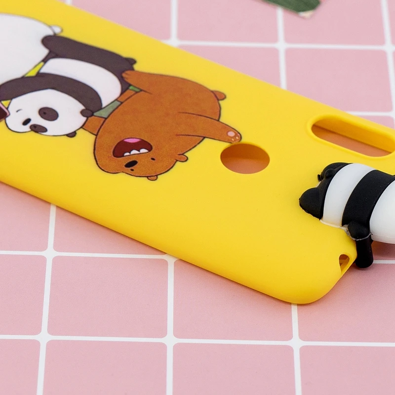 3D игрушки силиконовый чехол для Xiaomi Redmi S2 мультяшный задняя крышка Xiami телефона