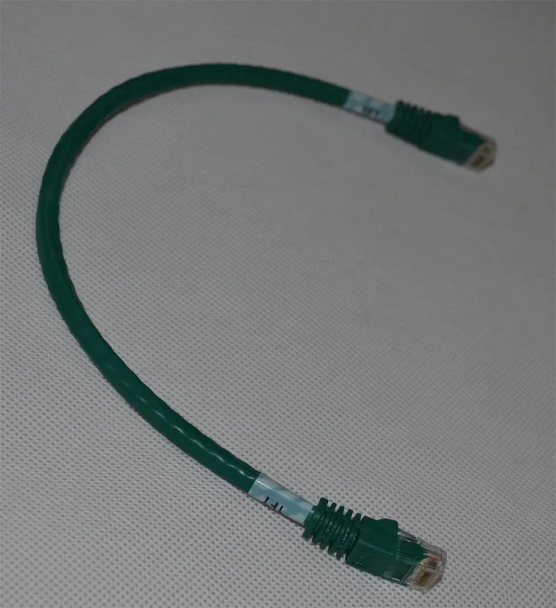 5 шт./лот 1 фут 30 см зеленый UTP CAT6 RJ45 8P8C сетевой Ethernet кабель 550 мгц патч панель шнур Lan
