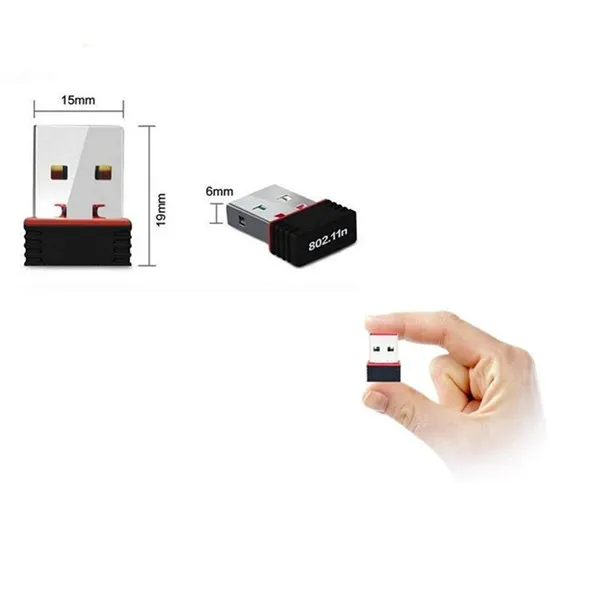 Мини USB 2 0 802.11n стандарт 150 Мбит/с Wifi сетевой адаптер Поддержка 64/128 бит WEP WPA
