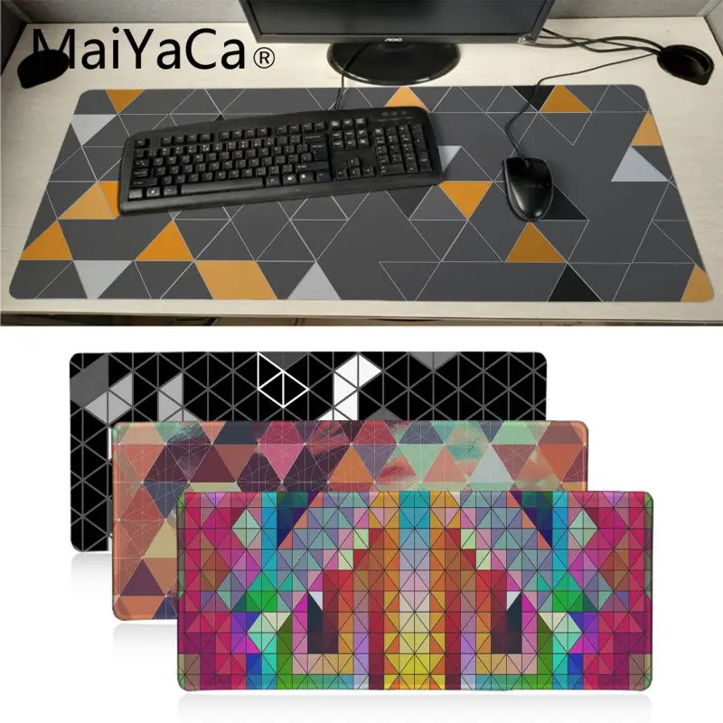 Maiyaca треугольные геометрические узоры офисные мыши геймерские мягкие