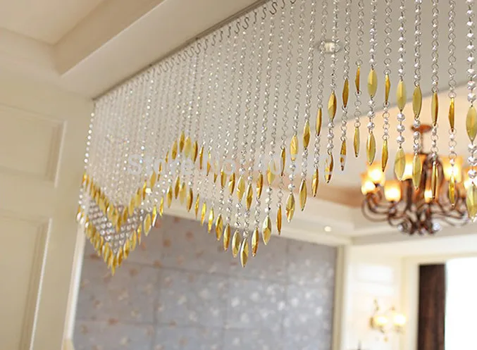 10 прядей/партия декор для оконной двери плетение стиль бисер из стеклянных