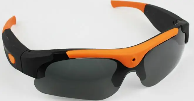Black Normal lens HYUCHON MS16 мини видеокамера видеорегистратор 120 градусов камера очки Спорт Вождение солнцезащитные очки катание на лыжах/Велоспорт очки с камерой - Цвет: Black Normal lens