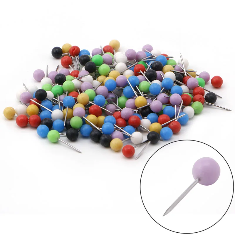 100 шт. разноцветные рыболовные булавки для фиксации рыболовной лески Катушка