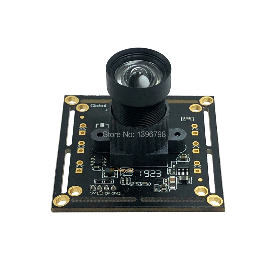 720P 120FPS MJPEG USB модуль камеры без искажений Глобальный затвор монохромный высокоскоростной OTG UVC Linux CCTV камера наблюдения