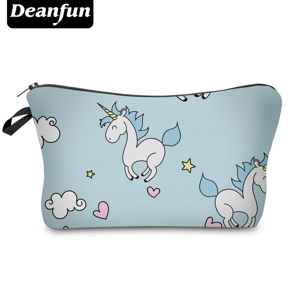Deanfun модный бренд Единорог косметички Новая мода 3D печатных Для женщин