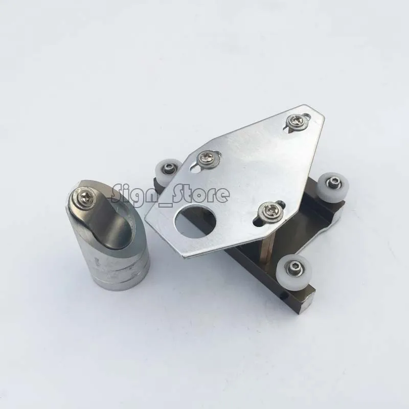 

40W CO2 Laser Stamp Engraver K40 Part Head Mount 20 Mirror 12 Focus Lens 50.8mm with Roller